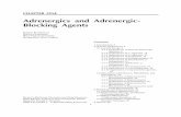 Adrenergics and Adrenergic- Blocking Agents