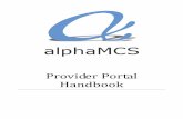 Provider Portal Handbook - Alliance Behavioral Healthcare