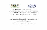 A RAPID IMPACT ASSESSMENT OF GLOBAL ECONOMIC CRISIS ON UGANDA