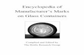 Encyclopedia of Manufacturerâ€™s Marks on Glass Containers