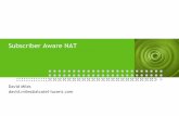 Subscriber Aware NAT - Apricot Inc