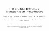 The Broader Benefits of Transportation Infrastructure