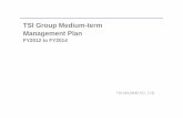 TSI Group Medium-term Management Plan