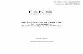 The Application of EANCOM for the trade of Customer Specific