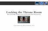 Locking the Throne Room