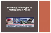 Planning for Freight in Metropolitan Areas