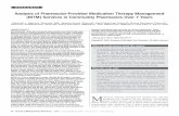 Analysis of Pharmacist-Provided Medication Therapy Management