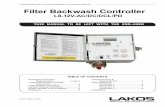 Filter Backwash Controller - LAKOS