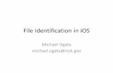File Identification in iOS - National Institute of Standards