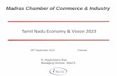 Tamil Nadu Economy & Vision 2023 - IMaCS