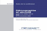 Demographie et Securite [Demography and Security--French