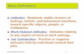 Work-Related Attitudes Job Satisfaction - WikiEducator