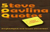 500 Pavlina Quotes