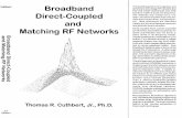 Broadband Direct-Coupled and Matching RF Networks - GHN