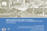 NEW ORLEANS BIKE SHARE FEASIBILITY STUDY & BUSINESS PLAN