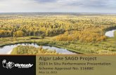 Algar Lake SAGD Project