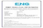 EMC DIRECTIVE 2014/30/EU