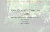 Legislative and Case Law Update - prp.opd.wa.gov
