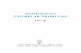 MATHEMATICS EXEMPLAR PROBLEMS - CBSE Math- IIT JEE Exam