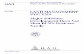 AIMD-99-135 Land Management Systems: Major Software