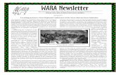WARA Newsletter - Boston University