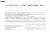 Foundations of Control and EstimationOverLossyNetworks