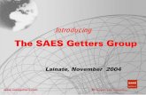 The SAES Getters Group