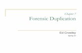 Chapter 7 Forensic Duplication