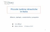 Piccole Turbine in Italia - Techydro