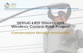 SFPUC LED Street Light Wireless Control Pilot Project
