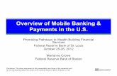 Overview of Mobile Banking & Payments in the U.S