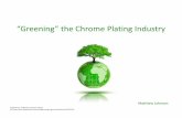 Greening the Chrome Plating Industry - Western Michigan