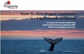 How To Win Bigger Contracts for Engineered Products
