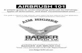 AIRBRUSH 101 - Badger Air Brush Company