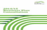 2014/15 Business Plan Consultation
