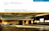 When Schools Close - UChicago Consortium on Chicago School