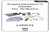 ARDX Experimenterâ€™s Guide for Arduino