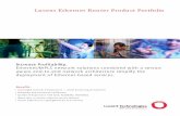 Lucent Ethernet Router Product Portfolio
