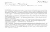 Direction Finding Application Note