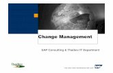 SAP Consulting & Thaibev IT Department