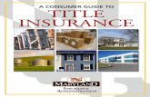 A consumer guide to TiTle insurance - Village Settlements, Inc