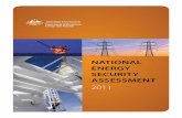 National Energy Security Assessment 2011 - Australian