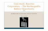 Case study: Rayovac Corporation â€“The Rechargeable Battery