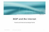 BGP and the Internet - Internet Society (ISOC) Workshop