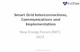 Smart Grid Interconnections, Communications and Implementation