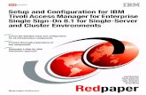 Setup and Configuration for IBM Tivoli Access Manager for Enterprise Single Sign-On 8.1 for