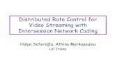 Distributed Rate Control for Vid h deo Streaming with