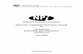 National Pollutant Inventory Emission estimation technique
