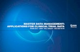 Master Data Management: Applications for Clinical Trial Data