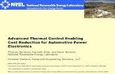 Advanced Thermal Control Enabling Cost Reduction for ...